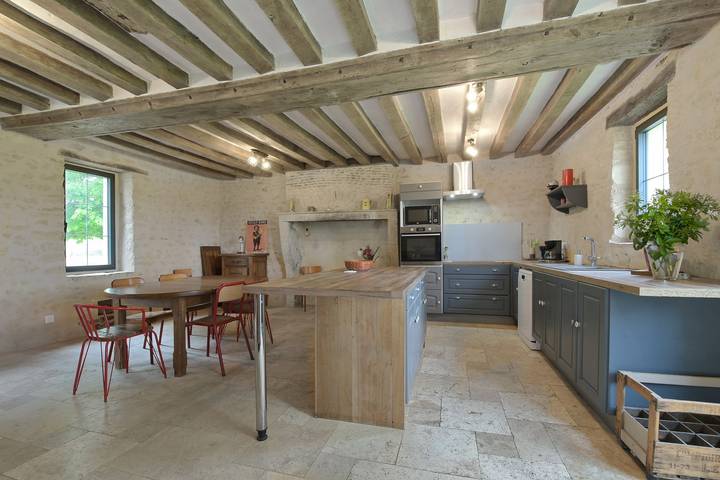 Maison de vacances pour 6 personnes, avec Jardin dans la Sarthe