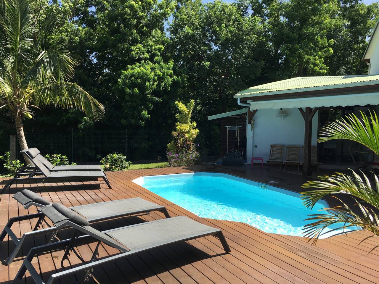 Villa Medusa, piscine privée, spa, à Malendure in Bouillante, Guadeloupe