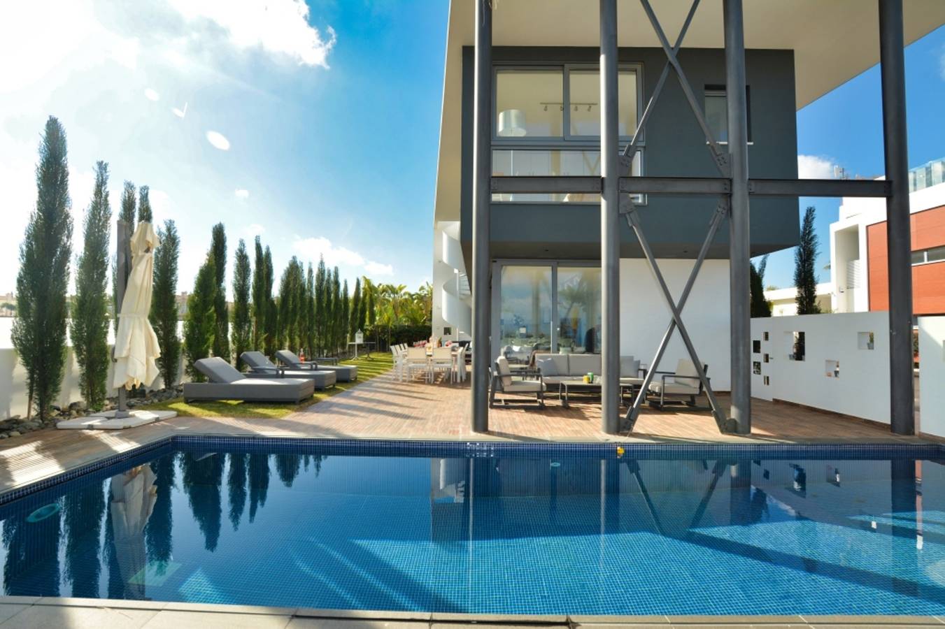 Villa für 6 Personen mit Balkon/Terrasse in Kapari, Südzypern