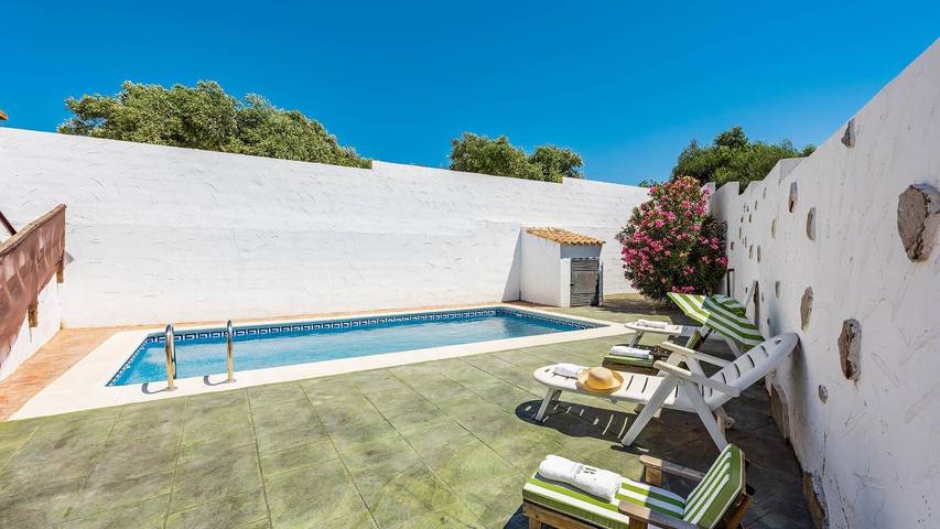 Chalet para 6 personas, con piscina y balcón/terraza, Se admiten mascotas en Parque natural de Los Alcornocales - 3