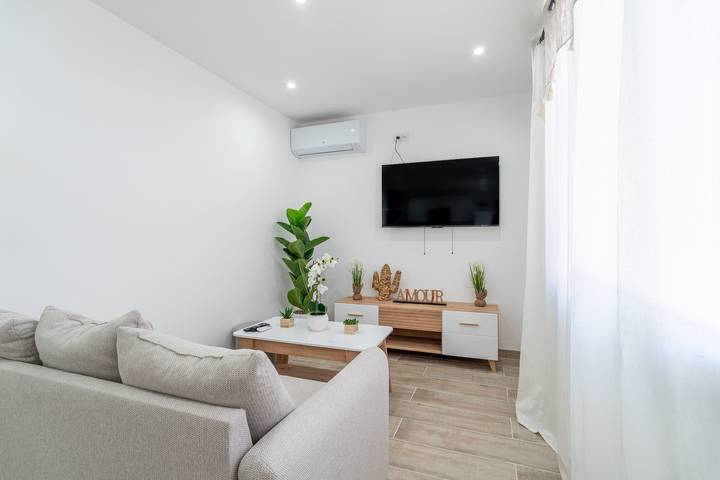 Appartement de vacances pour 4 personnes, avec Jardin