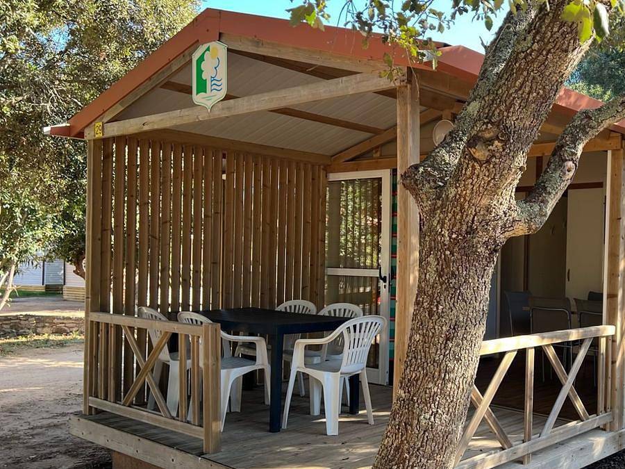 Camping Cavallo Morto - Chalet 5 personas - 2 dormitorios con aire acondicionado in Bonifacio (Córcega), Distrito de Sartène