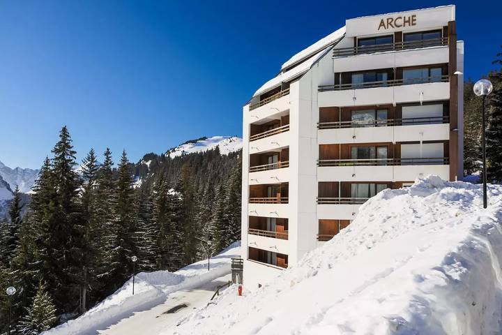 Ferienwohnung für 6 Personen, mit Balkon und Ausblick in Flaine