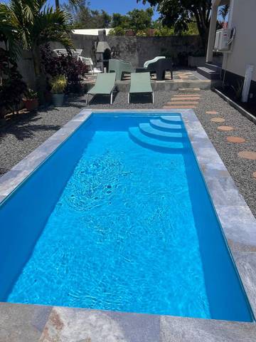 Cottage pour 8 personnes, avec terrasse à Bras-Panon