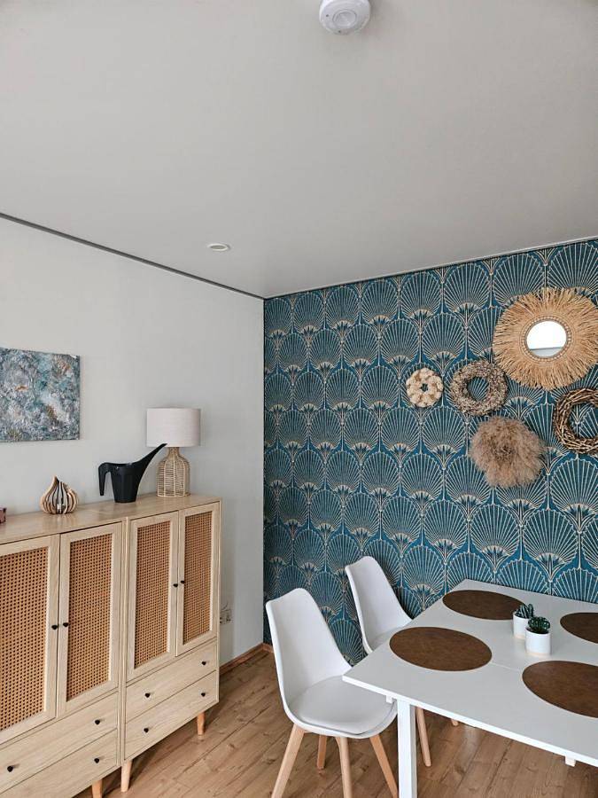 Ferienhaus für 6 Personen, mit Terrasse und Ausblick