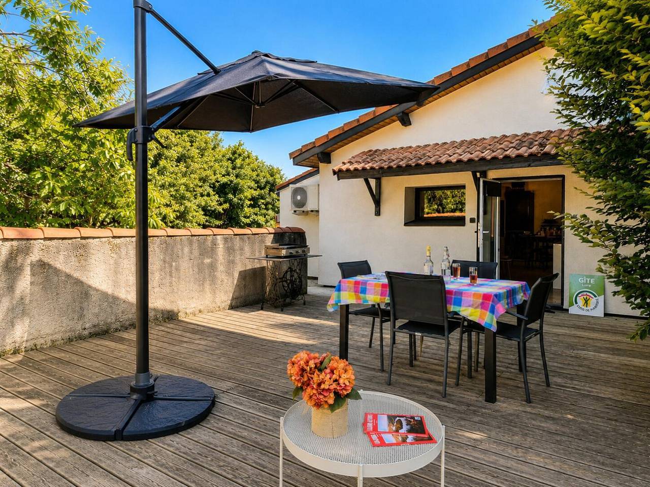 Gîte climatisé avec terrasse - 4 pers. in Saint-Just-Saint-Rambert, Montbrison