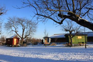 Location de vacances pour 3 personnes, avec jardin à Borna