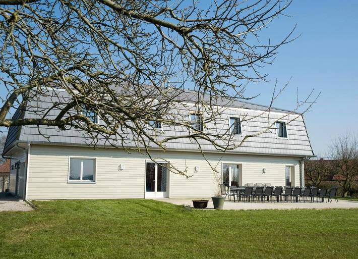 Gîte pour 25 personnes, avec vue et jardin à Lisbourg