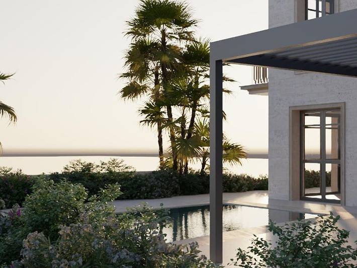 Hôtel pour 8 personnes, avec sauna et piscine ainsi que jardin et jacuzzi à Coral Bay