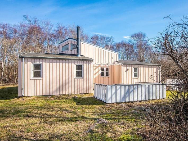 Feriehus for 10 personer, med badebasseng og terrasse, barnevennlig i Djursland