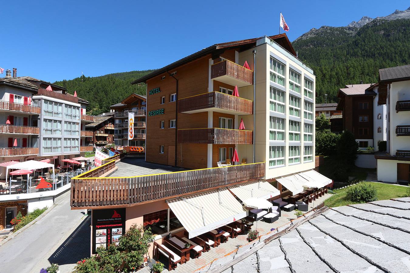 Hotel Desiree Grächen - Familienzimmer Budget in Grächen, Walliser Alpen