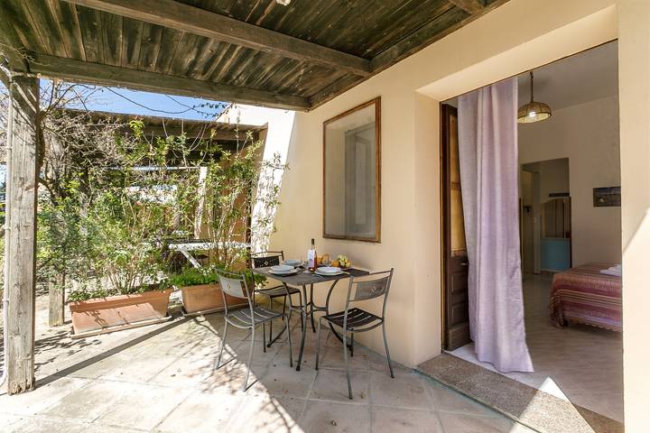 Appartamento per 3 persone, con terrazza a Frassanito