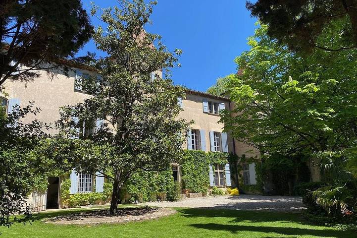 Saint Jean Castle in Saint-Jean-du-Gard, Cevennen