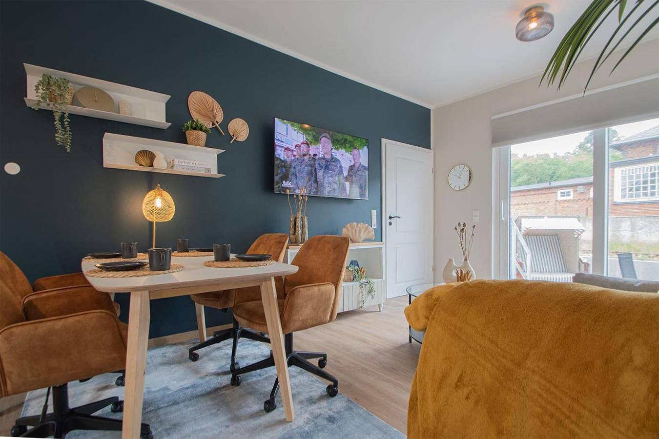 Ganze Wohnung, Ferienwohnung Meerestiefe auf Borkum mit Terrasse, Wlan und moderner Ausstattung in Borkum