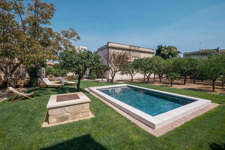 Ferienhaus für 5 Personen, mit Pool und Garten sowie Ausblick, mit Haustier