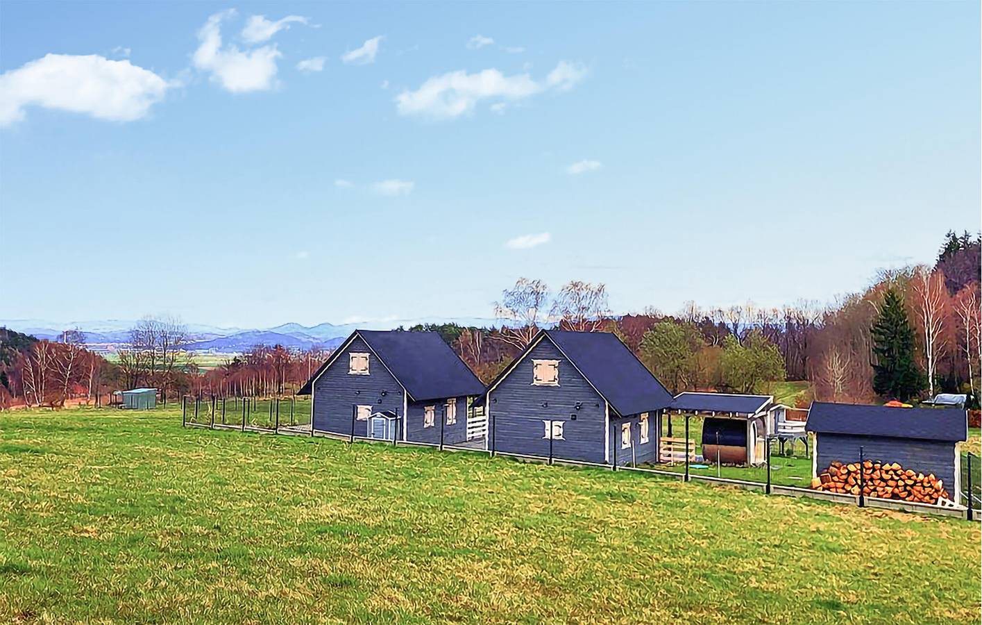 Maison de vacances pour 6 personnes avec terrasse in Wojcieszyce, Monts des Sudètes (Pologne)