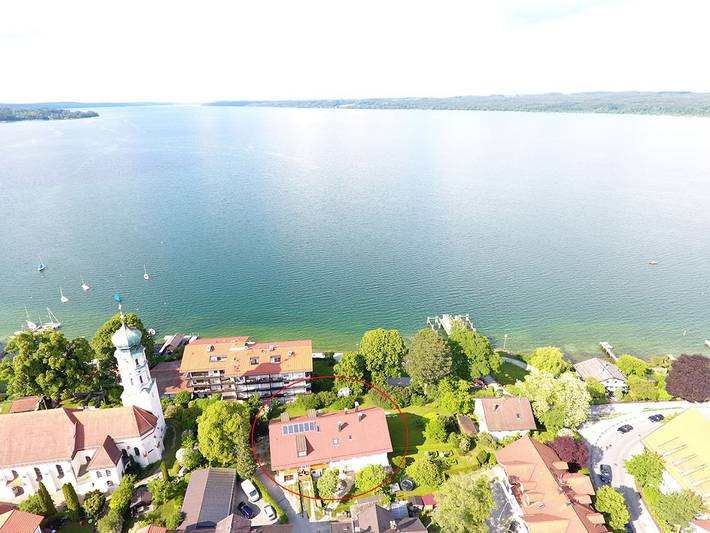 Ferienhaus für 4 Personen, mit Balkon am Starnberger See