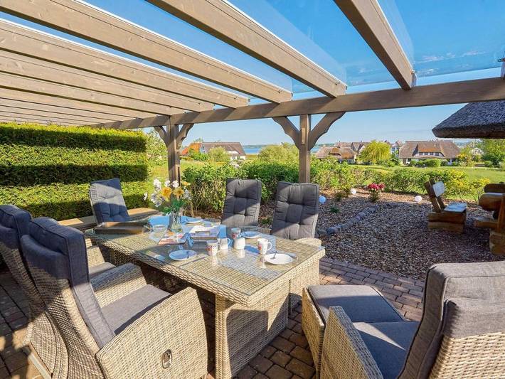 Landhaus für 6 Personen, mit Seeblick und Garten sowie Ausblick, mit Haustier auf der Halbinsel Mönchgut - 4