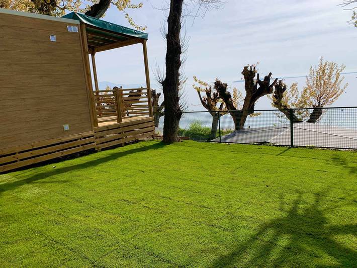 Camping per 4 persone, con giardino a Padenghe sul Garda