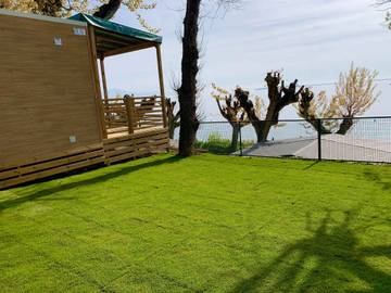 Camping für 4 Personen, mit Garten in der Lombardei