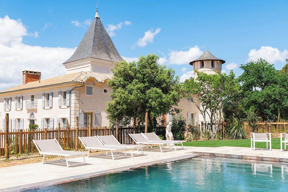 Ganze Wohnung, Le Pigonnier, le Gîte Insolite des Amoureux Avec Piscine et Sauna, sur Pézenas in Pézenas, Mittelmeerküste (Frankreich)