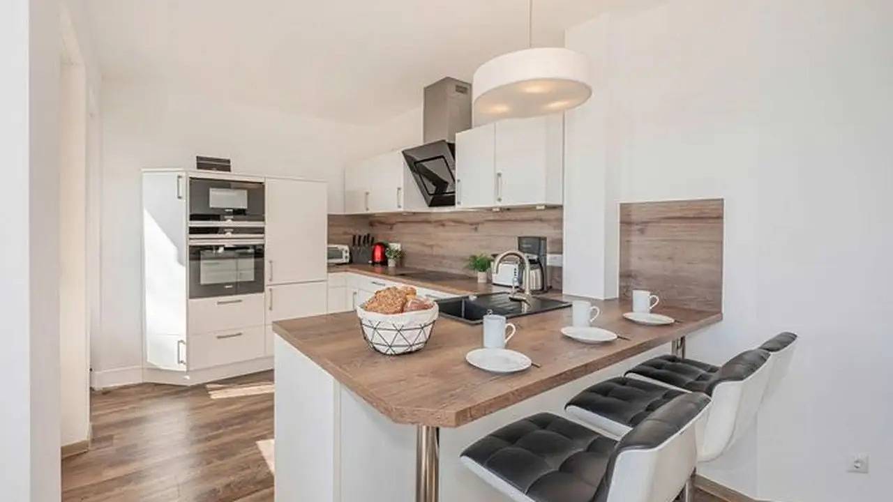 Cały apartament wypoczynkowy, Apartament wakacyjny dla 5 osób z taras in Kamminke, Uznam