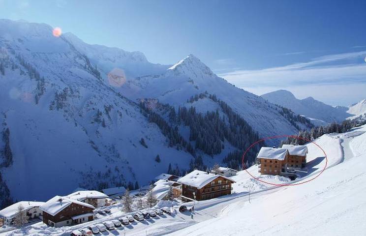 Hütte für 5 Personen, mit Balkon und Ausblick in Damüls - 2