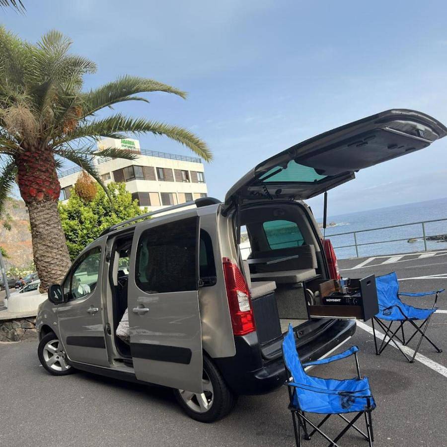 Caravan in San Marcos, Tenerife Norte