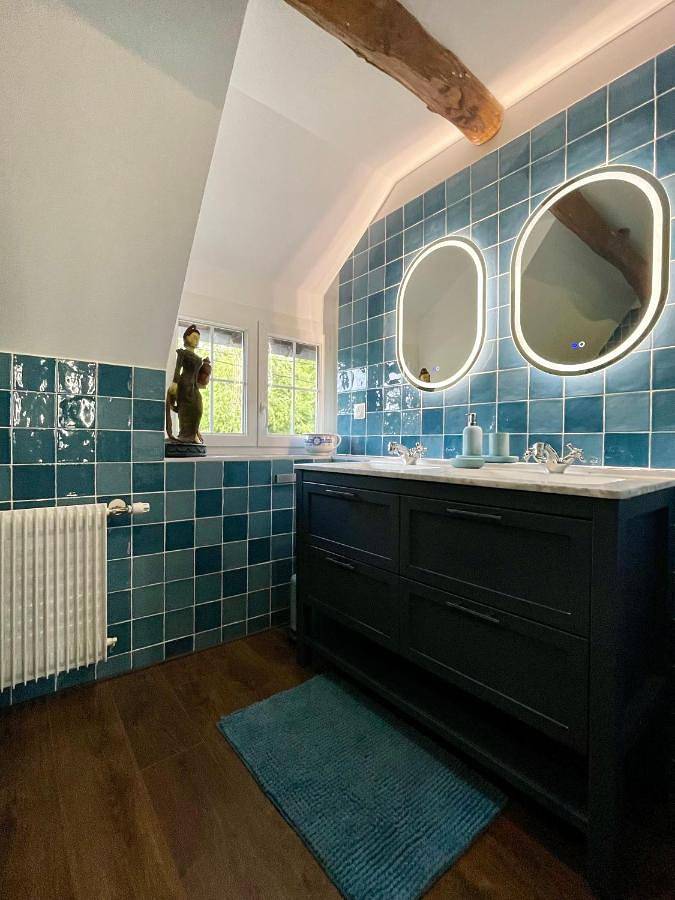Location de vacances pour 2 personnes, avec vue et piscine ainsi que terrasse et jardin, animaux acceptés à Saint-Éloi-de-Fourques - 3