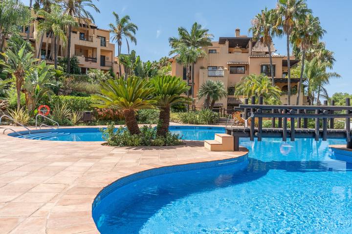 Vakantiewoning voor 4 personen, met tuin en kinderzwembad in Estepona