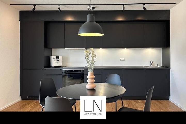 Ferienwohnung für 4 Personen, mit Terrasse und Garten sowie Ausblick