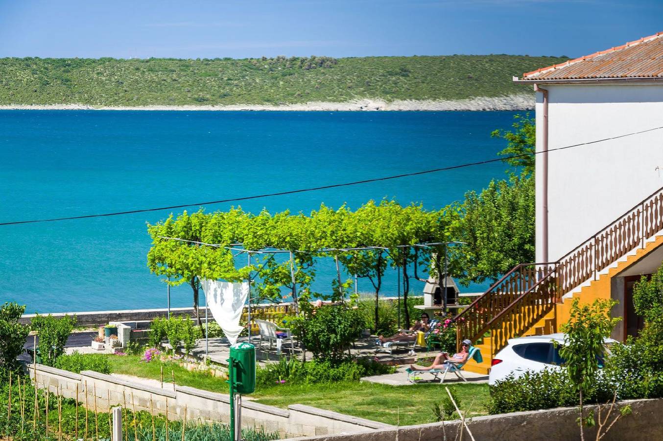 Ganze Ferienwohnung, Ferienwohnung "Appartement A3" direkt am Strand in Ljubac, Zadar