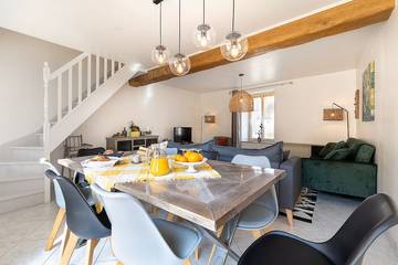 Gîte pour 10 personnes, avec jardin et terrasse à Ury