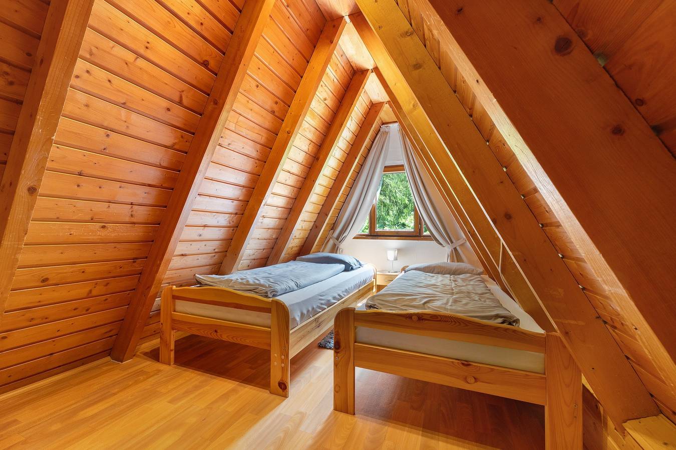 Vakantiehuis 'Ferienhäuser Am Waldschlößchen' met uitzicht op de bergen, een eigen terras, foto 13