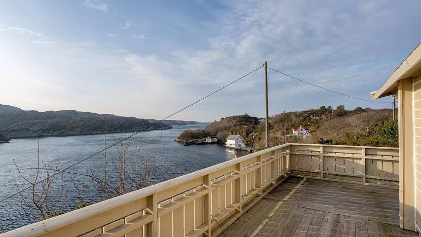 Vakantiehuis voor 5 personen, met terras en uitzicht in Hardangerfjord