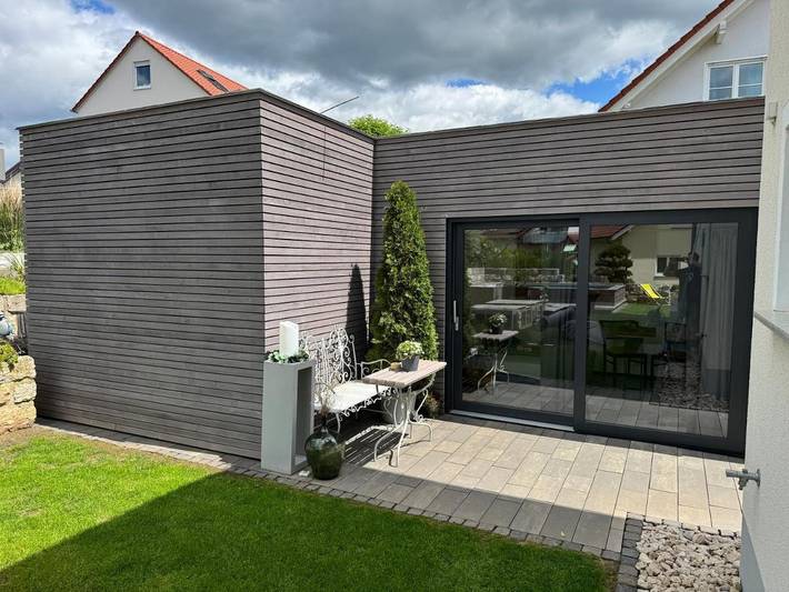 Villa für 2 Personen, mit Terrasse und Garten sowie Pool und Sauna