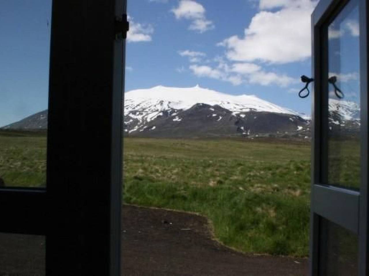 Häuschen in malerischer Umgebung in Island in Hellnar, Snaefellsbaer