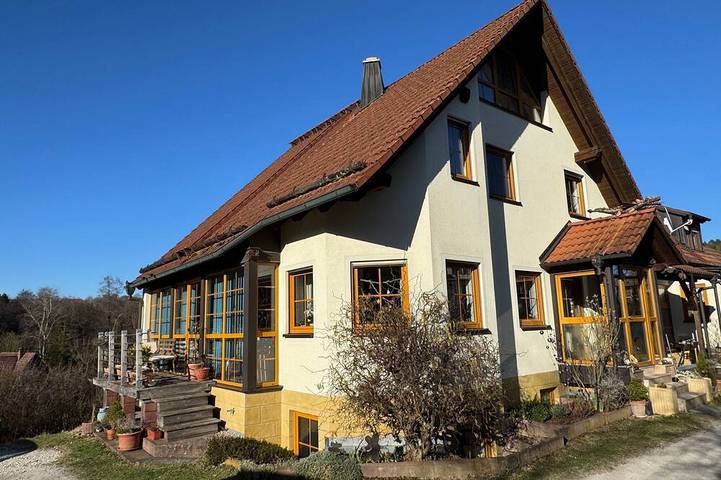 Ferienwohnung für 6 Personen, mit Garten in Aufseß