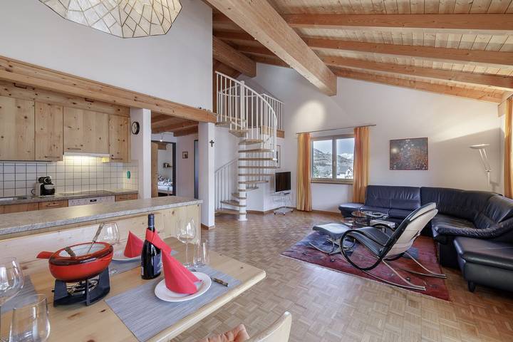 Vakantiewoning voor 4 personen, met Balkon in Scuol