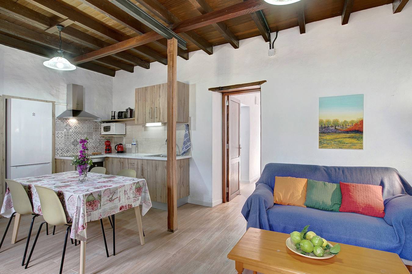 Ferienhaus 'Casa La Zahorra' mit Bergblick, privater Terrasse und Wlan in Los Pedregales, Buenavista del Norte