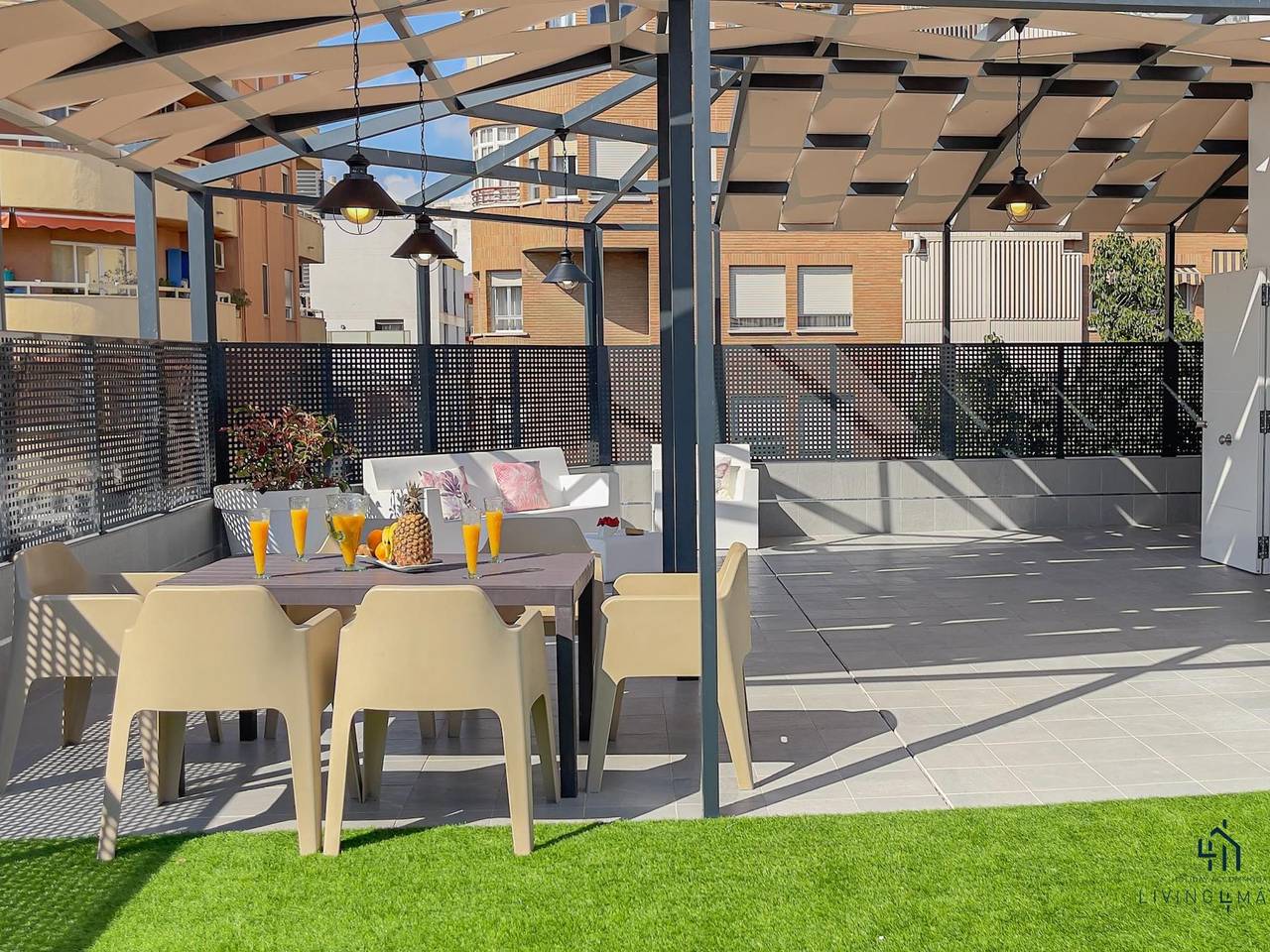 Geheel vakantieappartement, Vakantieappartement voor 6 personen met terras in Centro (Málaga), Malaga