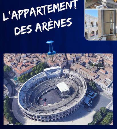 Gîte pour 4 personnes, avec vue dans Arenes De Nimes