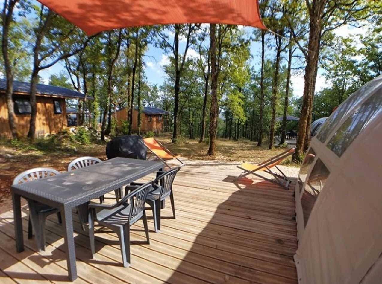 Camping 3 étoiles - Piscine  - efchbd in Saint-Cirq-Lapopie, Zentralmassiv