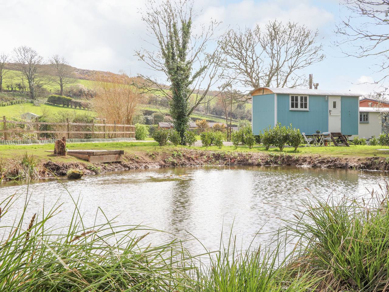 Gwithian Shepherds Hut in Cornwall