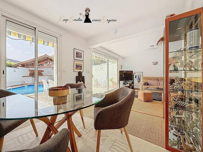 Villa pour 7 personnes, avec terrasse ainsi que piscine et jacuzzi dans Béarn - 4