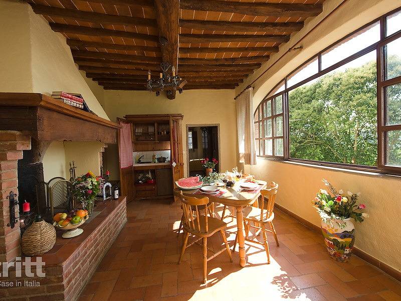 Tritt — Kinderfreundliche Ferienwohnung für 5 Personen mit Swimmingpool in Terranuova Bracciolini in Valdarno