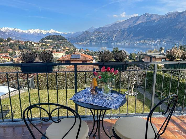 Holiday rental for 7 people, with view and lake view as well as garden in Bellagio