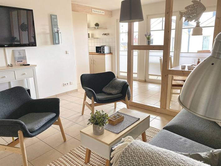 Ferienhaus für 4 Personen, mit Terrasse und Garten sowie Sauna in Hansa-Park - 3