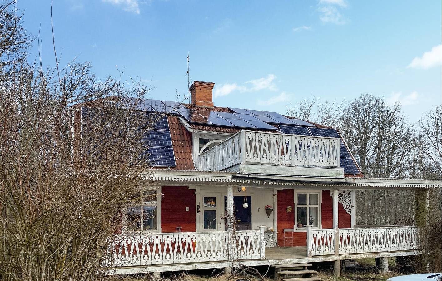 Ferienhaus für 8 Personen mit Terrasse in Västervik und Umgebung