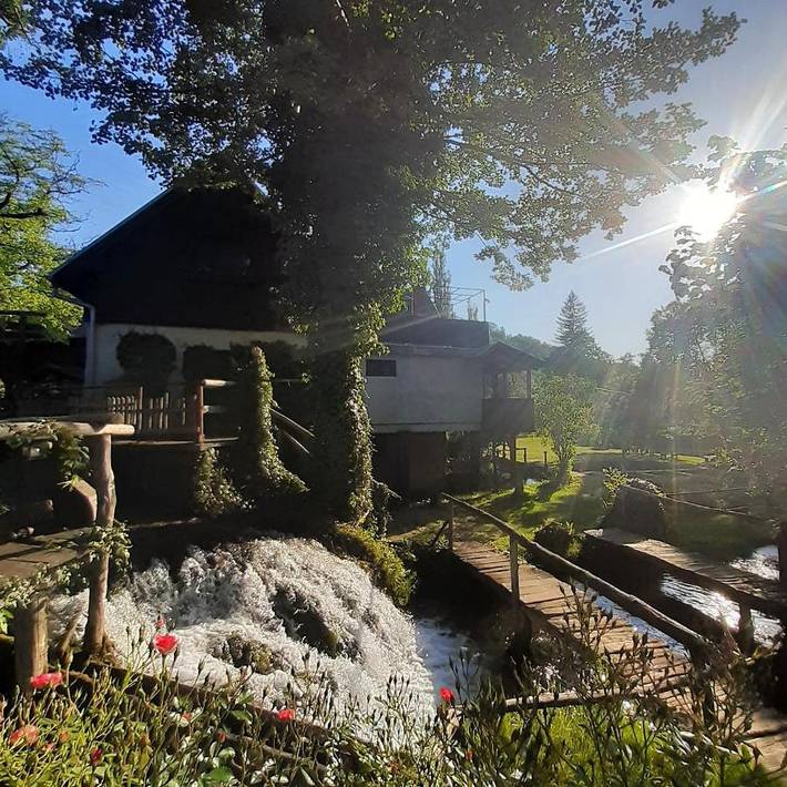 Ferienhaus für 2 Personen, mit Terrasse und Garten sowie Ausblick